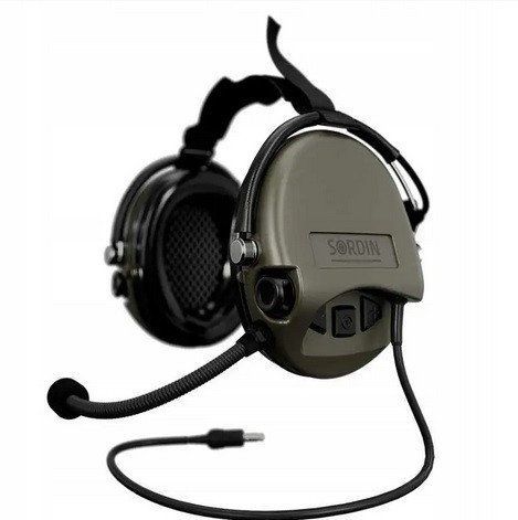 Активні навушники Sordin Supreme MIL CC Neckband Green (76332-06-S) 76332-06-S фото