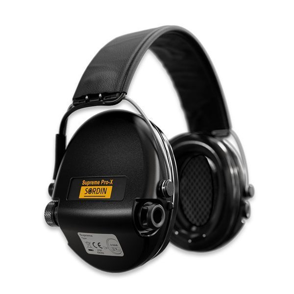 Активные наушники Sordin Supreme Pro X Black (75302-X/L-02-S) 75302-X/L-02-S фото