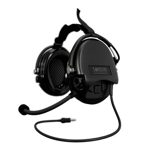 Активні навушники Sordin Supreme MIL CC Neckband Black (76332-S) 76332-S фото