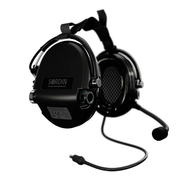Активные наушники Sordin Supreme MIL CC Neckband Black (76332-S) 76332-S фото