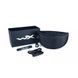 Тактические защитные очки Wiley X Vapor Comm Temples 2.5 Grey/Clear/Light Rust 3 Lenses l Tan 499 3562 фото 3